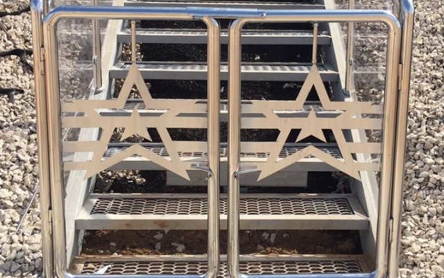 Калитка из нержавеющей стали