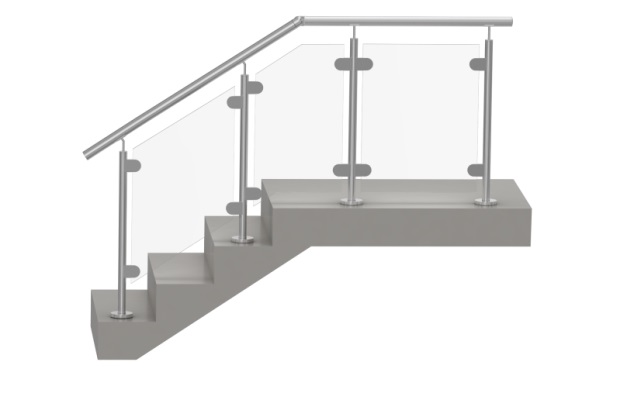 Перила со стеклом