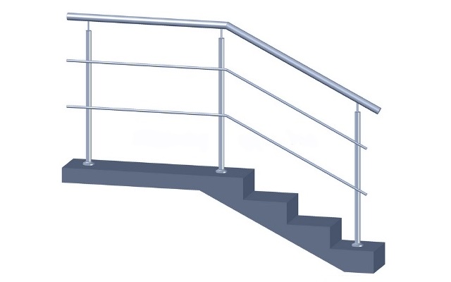 Ограждения с ригелями