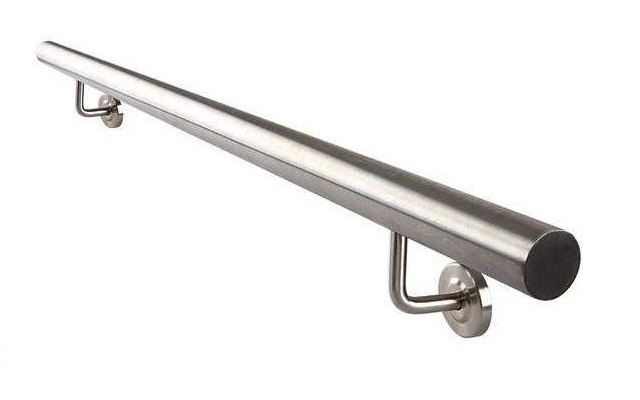 Поручень одноуровневый из нержавеющей стали